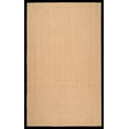 thumbnail image 2 of nuLOOM Orsay Machine Woven Sisal Area Rug, 8' x 10', Black, 2 of 2