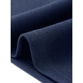 thumbnail image 5 of Agnes Orinda Women's Plus Size Pencil Dress Belted Tie Vintage Crew Neck Short Sleeve Office Work Midi Bodycon Dresses with Zipper 4X Navy Blue, 5 of 6