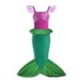 thumbnail image 5 of Disfraz de La Sirenita de Disney para niña, disfraz de princesa Ariel, ropa de playa para fiesta de cumpleaños, Vestidos de verano, 5 of 5