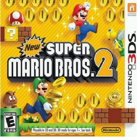 New Super Mario Bros 2, Nintendo, Nintendo 3DS, (Best Indie Games On 3ds Eshop)