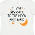 thumbnail image 4 of Inktastic I Love My Oma to the Moon and Back Boys or Girls Toddler T-Shirt, 4 of 5
