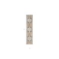 thumbnail image 6 of 8' Denim Blue Oriental Power Loom Distressed Washable Runner Rug, 6 of 7