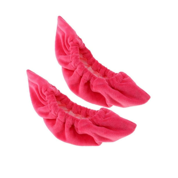 Ice Hockey Figure Skate Terry For Ice Skates Sports Cloth Blade Covers Soakers Guards Orange red