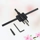 thumbnail image 3 of unbranded Woodworking Hole Saw Negro De Aleación Para Perforación En Múltiples Materiales, 3 of 8