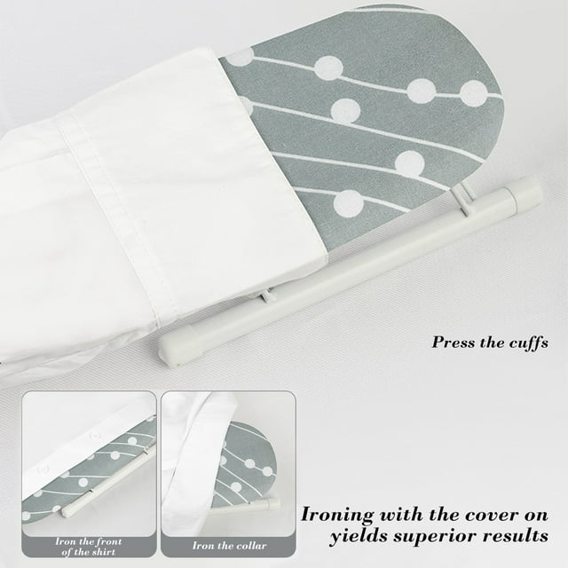 Petit Manchon et Manchette pour Planche à Repasser, Accessoire de Rangement Pliable Portable pour la Maison