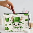 thumbnail image 3 of Sac Cosmétique pour Poupée Lapin de Pâques Jour de Pâques Rouge à Lèvres Portable Mode Sac de Lavage Sac de Rangement Multifonctionnel, 3 of 6