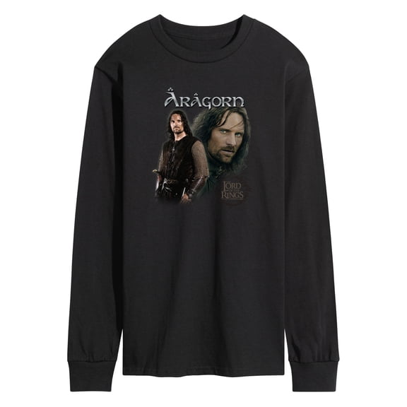 Lord of the Rings - Aragorn - Mens Long Sleeve Tee