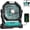 -Blue, variant on DEA Camping Fan Rechargeable, 20000mAh Battery Powered Portable Fan with LED Light, 4-Speed 180° Adjustable, Camping Essentials for Tent, Travel, Car, Outdoor, Indoor, BBQ, Fishing, Jobsite - Blue
