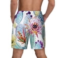 thumbnail image 4 of Balery Cactus Mens Swim Trunks Swim Shorts for Men Quick Dry Inseam Beach Shorts with Compression Liner Pocket-XX-Large, 4 of 9