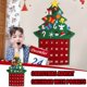thumbnail image 1 of pstuiky Colgante de árbol de Navidad, Árbol de Navidad no tejido, Calendario de cuenta regresiva para Navidad, 1 of 7