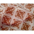 thumbnail image 4 of oneOone Silk Tabby Fabric Check Kasuri Print Fabric By The Yard 42 Inch Wide, 4 of 4