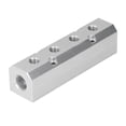 thumbnail image 2 of Pneumatic Block, Pure Aluminium Air Manifold  For Distribution, 2 of 8