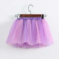 thumbnail image 6 of Girls Skirts Ballet Mesh Tutu Skirt Gradient Color Fluffy Children Party Dance Tutu Skirts Size 9 Y-11 Y, 6 of 6