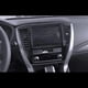thumbnail image 4 of Embellecedor de la cubierta de la salida del aire acondicionado del panel de control de navegación del automóvil para Sport 2020 de fibra de carbono, 4 of 5