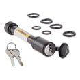 thumbnail image 3 of Trailer Hitch Lock Fits 2 Inch Receiver Trailer Hitch Locking Pin 5/8 Inch Pin Anti-Rattle O-Rings For Tow Truck Boat Bike ,Weatherproof Double Locking Hitch Pin, 3 of 6