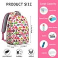 thumbnail image 6 of Cute Elephant College Backpack - Durable Waterproof Bookbag, Fashionable Laptop Backpack for Students, Comfortable Shoulder Straps, Elephant Design, 6 of 6