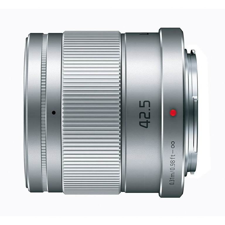 Panasonic Lumix G 42.5mm f/1.7 ASPH. POWER O.I.S. Lens (Silver