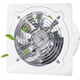 thumbnail image 1 of Extractor de techo y pared para baño de 8 pulgadas, ventilador de ventilación, ventilador de ventana pequeño para cocina, ático, garaje, sótano, 1 of 5
