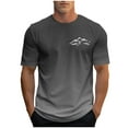 thumbnail image 2 of Tops para hombre, blusas y camisas de cuello redondo y manga corta para hombre, camisetas deportivas informales a la moda con estampado para hombre, blusas de cuello redondo y manga corta, blusas para, 2 of 4
