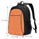thumbnail image 5 of Easygdp Orange And White Polka Dot Mochila para Laptop de Viaje con Puerto USB, Mochila para Laptop con Puerto de Carga USB para Mujeres y Hombres, 5 of 7
