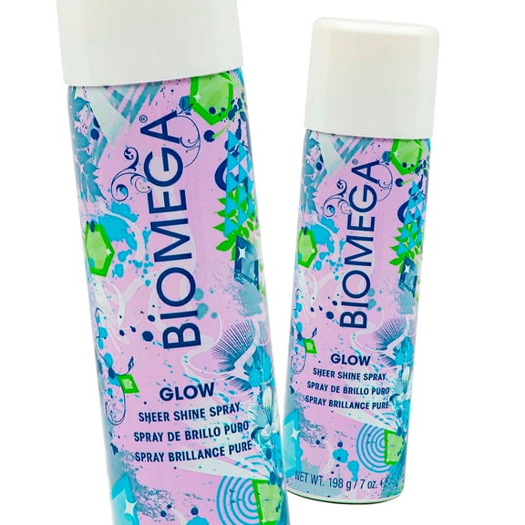 Biomega Glow Sheer Shine Spray 7oz - Pack of 2
