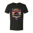 thumbnail image 2 of Wild Bobby, Mustang Powered by Ford Performance Cars and Trucks Men Premium Tri Blend Tee, Vintage Black, Small, 2 of 6