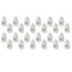 thumbnail image 1 of 24 luces LED de globo creativas para fiestas, mini luces de plástico para linternas, suministros para fiestas, color blanco, 1 of 8