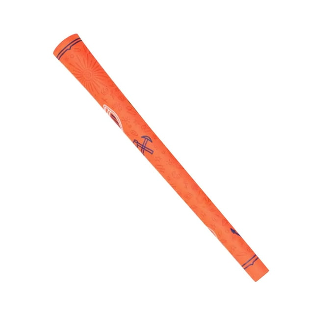 Agarre para palos de golf, cómodo, resistente al desgaste, resistente, antideslizante, cómodo para hombres y mujeres Naranja