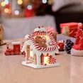 thumbnail image 1 of Figura Colgante de Casa Navideña Iluminada Perfecl Decoración de Navidad Estilo B, 1 of 8