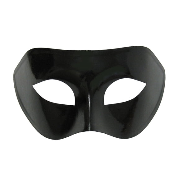 SeasonsTrading Black Venetian Masquerade Mask - Mardi Gras Prom Party