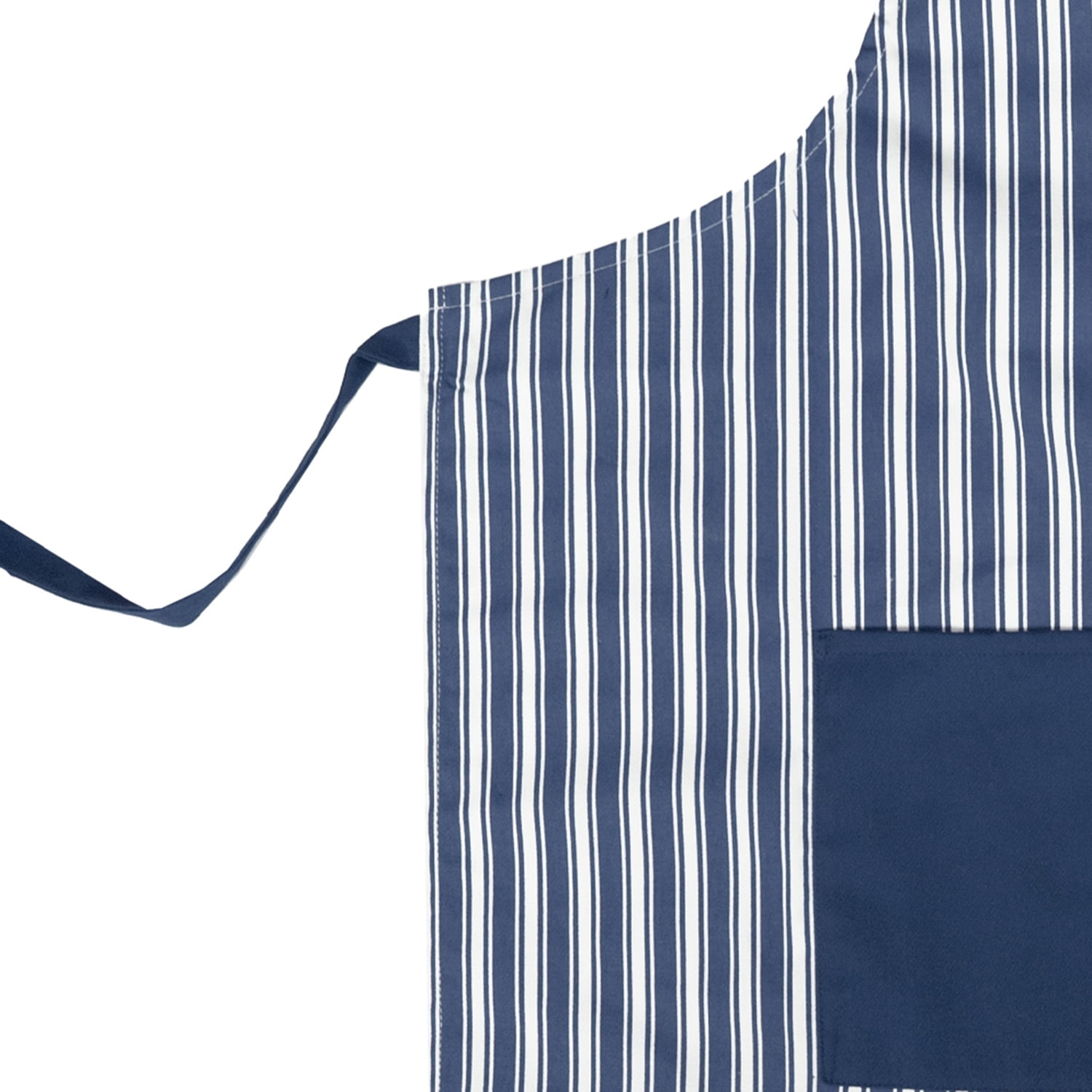 Better Houseware Adjustable Striped Apron (Blue), 1685/B