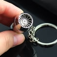 thumbnail image 4 of Naierhg Airplane Engine Shape Hanging Pendant Car Keychain Key Ring Handbag Decoration, 4 of 8