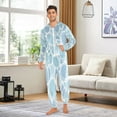 thumbnail image 5 of IAUYY Unisex Adult Onesie Pajamas Ultra-Soft Crystal-Soft Fabric, Halloween Adult Onesie Pajamas Adults,With a Zipper Plus Size Onesie Pajamas, Pebbles on The Ground, 5 of 7