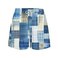 thumbnail image 4 of SnZhen Swim Under $15 Mens Swimming Trunks Men's Summer Loose Beach Shorts Pocket Swimming Pants, 4 of 6