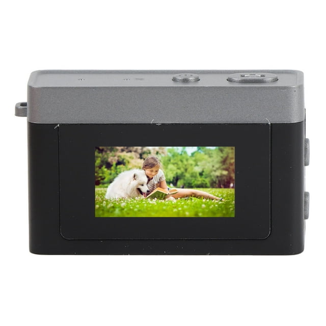 Mini Cámara Digital, Cámara De Video Digital De 1080p HD, Pantalla De 0.96", Zoom 16x, Enfoque Automático, Macro Función, Anti Shake, Cámara Pequeña Ligera Para Niños