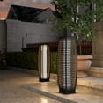 thumbnail image 5 of Grand Patio Solar Powered Rattan Deck LED Lights for Garden- 2 Large Fuji, Brown, 5 of 6