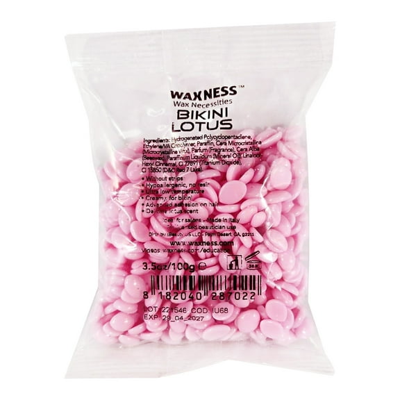 Waxness Premium Luxury Bikini Lotus Hard Wax Beads 0.22 lb / 100 g