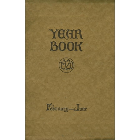 (Custom Reprint) Yearbook: 1920 Girls High School - Yearbook (Reading, PA)