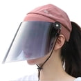 thumbnail image 1 of Visière de Chapeau de Soleil Confortable Anti-Ultraviolets pour Sécurité Visage pour Randonnée en Plein Air Golf Tennis, 1 of 8