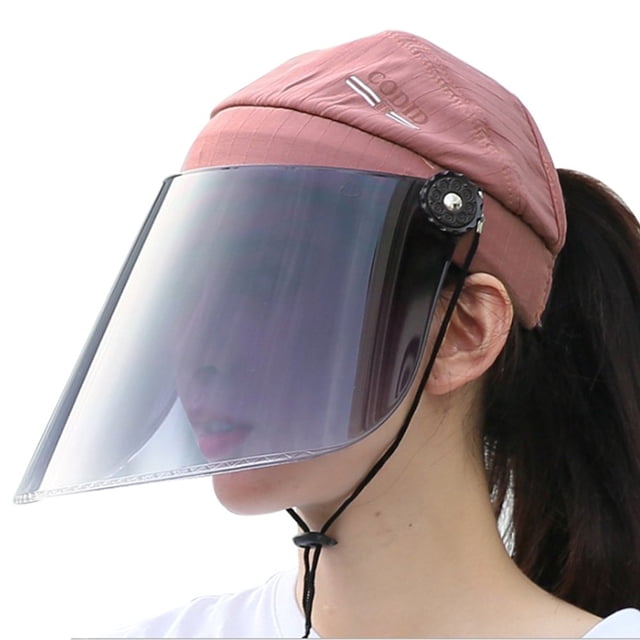 Visière de Chapeau de Soleil Confortable Anti-Ultraviolets pour Sécurité Visage pour Randonnée en Plein Air Golf Tennis