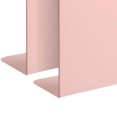 thumbnail image 3 of Sujetalibros de Metal en Forma de L Color Rosa 1 Par FLhrweasw, 3 of 7