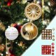 thumbnail image 1 of ¡Ofertas para Ahorrar!, Colgante de bola de Navidad de plástico galvanizado pintado para decoración de árbol de Navidad Akmoler, 1 of 9