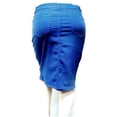 thumbnail image 2 of Jack david Womens Plus Size Stretch 24'' Length Casual Twill Cotton Skirt A500, 2 of 2