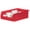 Red, variant on Akro-Mils 4 Pack AkroBins Plastic Storage Bins, Space-Saving Organizers, Clear