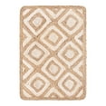 thumbnail image 6 of Unique Loom Braided Jute Collection Area Rug - Bengal (2' x 3' 1" Rectangle Natural/Ivory), 6 of 7