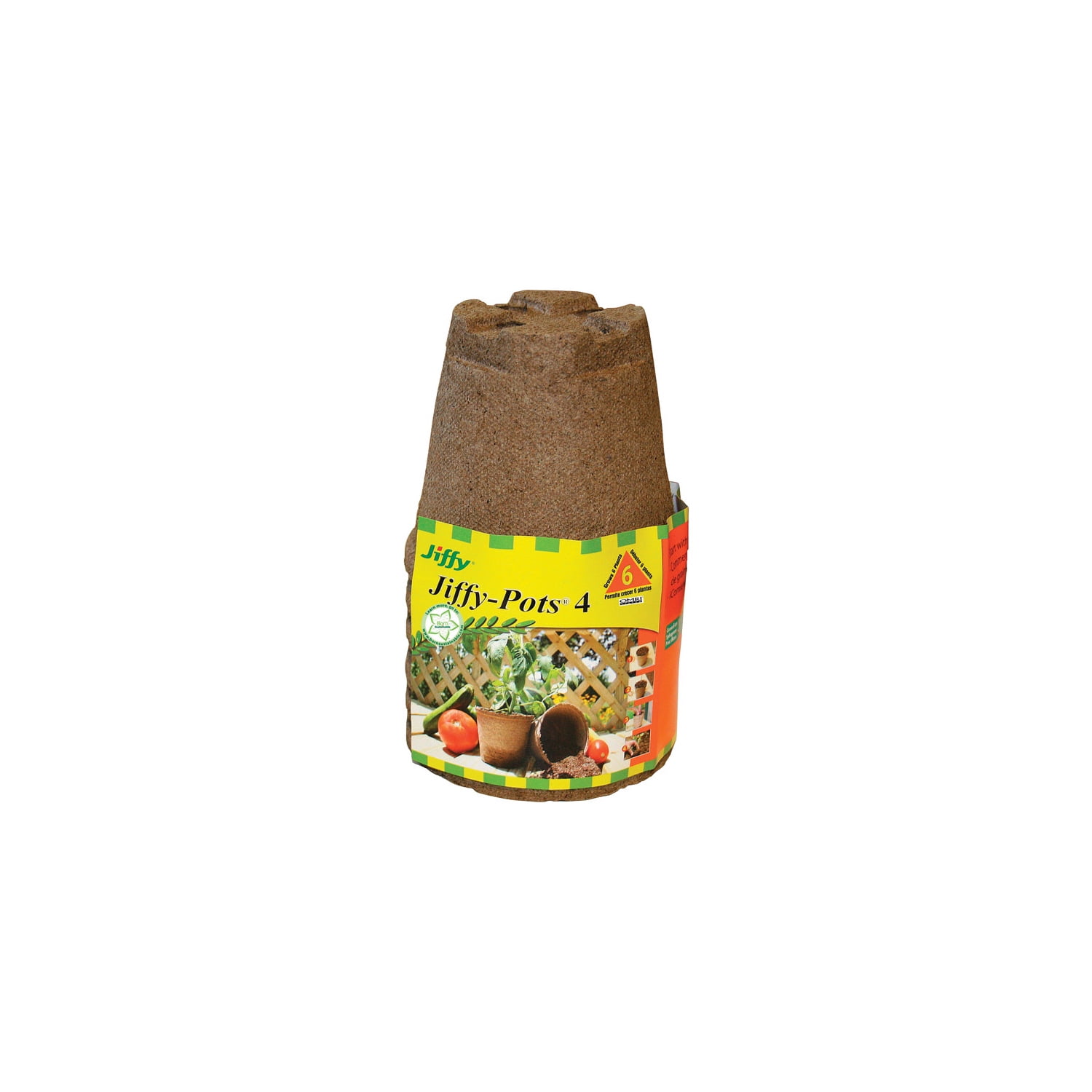 Jiffy Peat Pot 6 pk