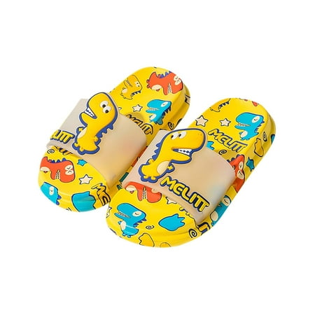 

60% Off Slipper Fesfesfes Summer Cartoons Dinosaur Pattern Slipper Soft-soled Non-slip Eva Male And Female Infant Toddler Children s Slippers Bathing Shoes