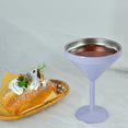 thumbnail image 5 of AGH Stainless Steel Martini Tumbler with Lid, 10oz Insulated Margarita Tumbler, Double Wall Cocktail Tumbler Wine Glasses for Party, Vacation, Picnic, Pool, Beach & Patio (Purple), 5 of 7