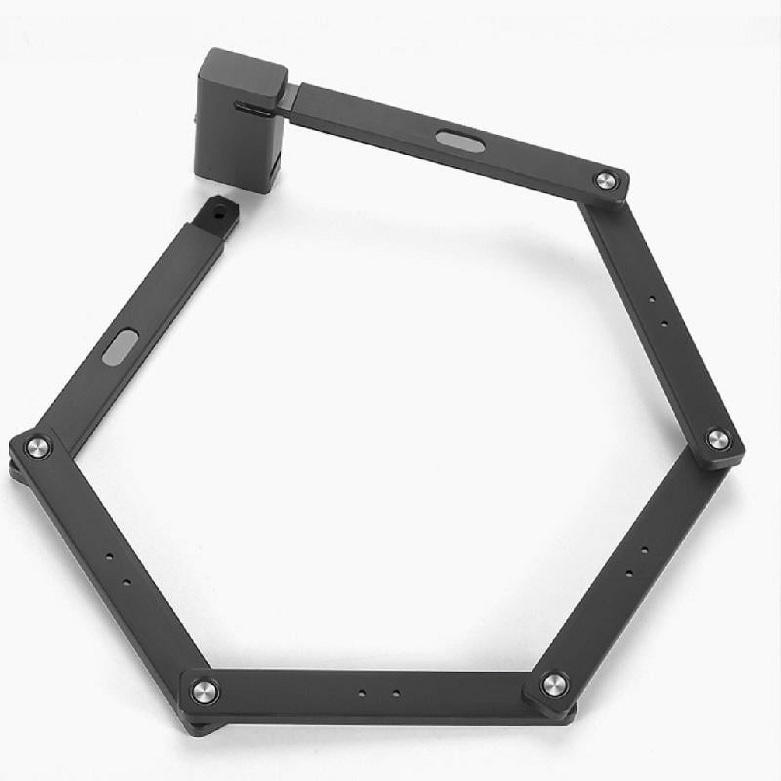 Zeiwohndc Bicycles Scooter Motorcycle Folding Lock with Key AntiTheft Cycling Lock