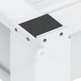 thumbnail image 5 of vidaXL Washing Machine Pedestal with Drawer White, 5 of 5